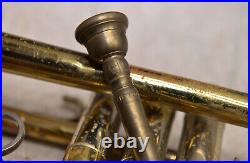 Vincent Bach Mercedes II trumpet & mouth piece vintage musical instrument T7