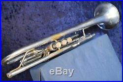 Vincent Bach Stradivarius 180S-37 Model 37 Trumpet, Silver Plate withCase, Mpc