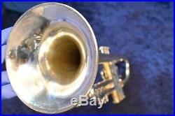 Vincent Bach Stradivarius 180S-37 Model 37 Trumpet, Silver Plate withCase, Mpc