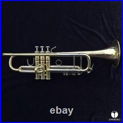 Vincent Bach Stradivarius 37 goldbrass bell trumpet mouthpiece case GAMONBRASS
