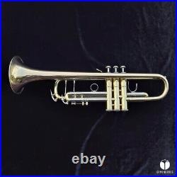 Vincent Bach Stradivarius 37 goldbrass bell trumpet mouthpiece case GAMONBRASS