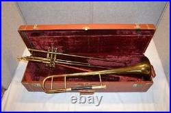 Vintage 1950's York Master Valve Trombone Made By Bohm & Meinl