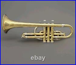 Vintage 1951 Getzen 80 Cornet Mother of Pearl Inlay Elkhorn