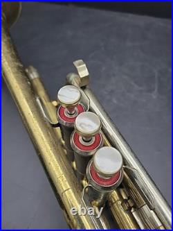 Vintage 1951 Getzen 80 Cornet Mother of Pearl Inlay Elkhorn