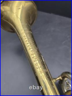 Vintage 1951 Getzen 80 Cornet Mother of Pearl Inlay Elkhorn