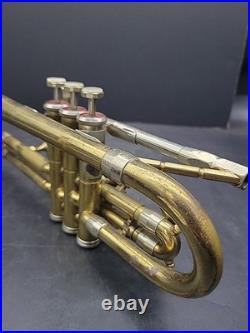 Vintage 1951 Getzen 80 Cornet Mother of Pearl Inlay Elkhorn