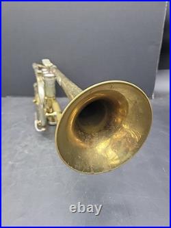 Vintage 1951 Getzen 80 Cornet Mother of Pearl Inlay Elkhorn