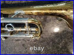 Vintage 1953 Olds Recording Trumpet Los Angeles California with Carrying Case