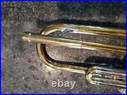 Vintage 1953 Olds Recording Trumpet Los Angeles California with Carrying Case