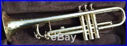 Vintage 1957 Selmer Paris Model 24b Trumpet With Case & Mouthpiece