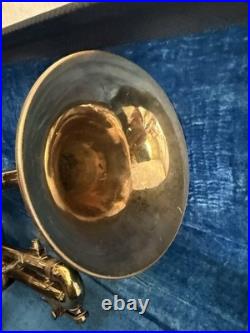 Vintage 1958 Olds Ambassador Brass Trumpet / Coronet With Original Case NICE