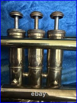 Vintage 1958 Olds Ambassador Brass Trumpet / Coronet With Original Case NICE