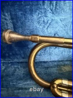 Vintage 1958 Olds Ambassador Brass Trumpet / Coronet With Original Case NICE