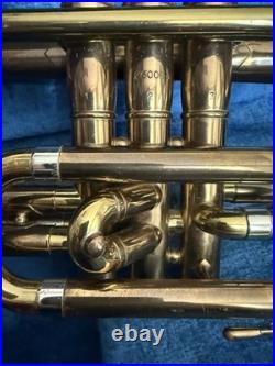 Vintage 1958 Olds Ambassador Brass Trumpet / Coronet With Original Case NICE