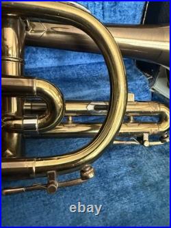 Vintage 1958 Olds Ambassador Brass Trumpet / Coronet With Original Case NICE