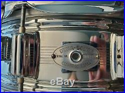 Vintage 1965 Rogers Dynasonic 5 x 14 Snare Drum in AMAZING condition