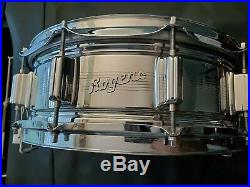 Vintage 1965 Rogers Dynasonic 5 x 14 Snare Drum in AMAZING condition