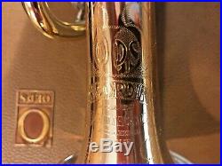 Vintage 1968 Olds Recording Trumpet with Case
