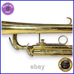 Vintage 1970s King 600 Bb Trumpet Hard Case 2 Mouth Pieces See Video