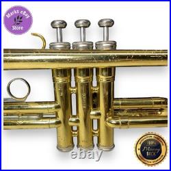 Vintage 1970s King 600 Bb Trumpet Hard Case 2 Mouth Pieces See Video