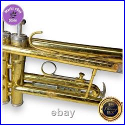 Vintage 1970s King 600 Bb Trumpet Hard Case 2 Mouth Pieces See Video