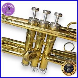 Vintage 1970s King 600 Bb Trumpet Hard Case 2 Mouth Pieces See Video