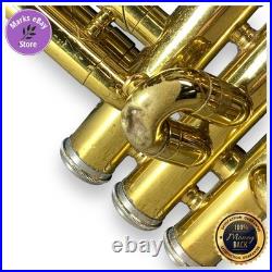 Vintage 1970s King 600 Bb Trumpet Hard Case 2 Mouth Pieces See Video