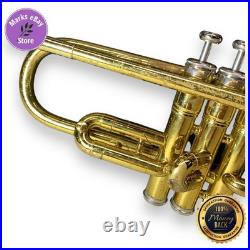 Vintage 1970s King 600 Bb Trumpet Hard Case 2 Mouth Pieces See Video