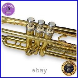 Vintage 1970s King 600 Bb Trumpet Hard Case 2 Mouth Pieces See Video