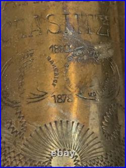 Vintage A. K. Huttl Graslitz Trumpet 1900's Pre