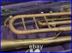 Vintage A. K. Huttl Graslitz Trumpet 1900's Pre