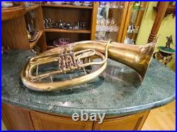 Vintage Alto Orpheus Trumpet Soviet 1970s #314 Kyiv Ukraine without mouthpiece