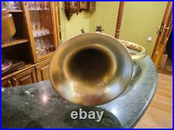 Vintage Alto Orpheus Trumpet Soviet 1970s #314 Kyiv Ukraine without mouthpiece