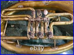 Vintage Alto Orpheus Trumpet Soviet 1970s #314 Kyiv Ukraine without mouthpiece