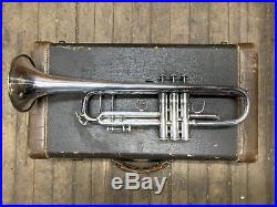 Vintage Bach Stradivarius 37 Trumpet Early Elkhart Strad PLAYER! Early 70s