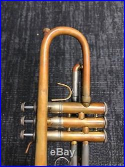 Vintage Bach Stradivarius Trumpet Rare Model 25 Bell Large Bore