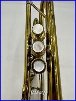 Vintage Besson 2-20 Trumpet Brass Musical Instrument Made In England Pearl