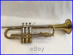 Vintage Buescher 400 Trumpet Model 225 With Case