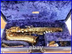 Vintage Buescher Aristocrat Big B True Tone Tenor Sax Saxophone 299759 1942