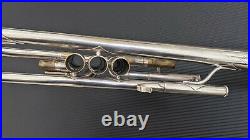 Vintage C. G. Conn 2B Bb Trumpet (1929 Silver, Gold-Wash, Engraved French Brass)