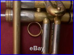 Vintage Chicago Monette Trumpet with Monette Leather Case and Mouthpiece