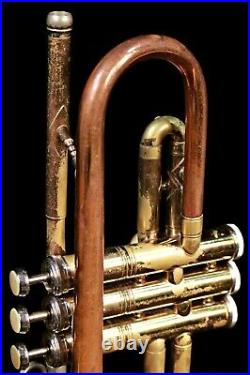 Vintage Conn 18B Director Coprion Bell Trumpet with Case & Mouthpiece 1955
