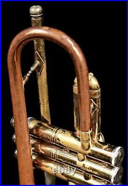 Vintage Conn 18B Director Coprion Bell Trumpet with Case & Mouthpiece 1955