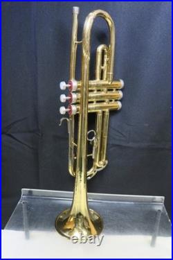 Vintage Conn Director Trumpet withMouthpiece, Mute and Case Shooting Stars