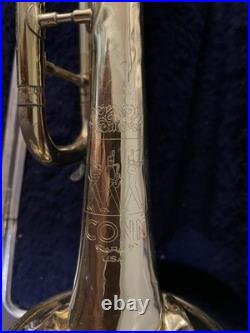 Vintage Conn Trumpet Serial #6820674 Classic American Brass Tested With Case