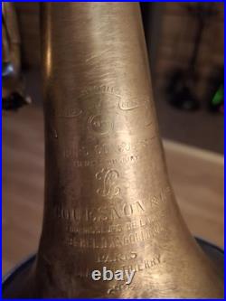 Vintage Couesnon Chateau Thierry Paris Trumpet, Circa 1927
