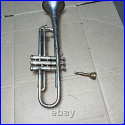 Vintage ELKHART Indiana Trumpet Used