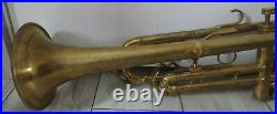 Vintage Early 1900's 1930's King Liberty Model H N White Trumpet