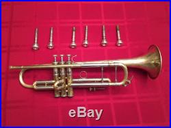 Vintage Early 1968 Bach Stradivarius 37 Professional Trumpet