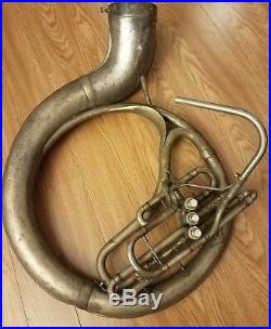 Vintage Eb Columbia Sousaphone by Harry Jay in Fair playing shape